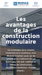 Mobile Screenshot of modulecreation.com